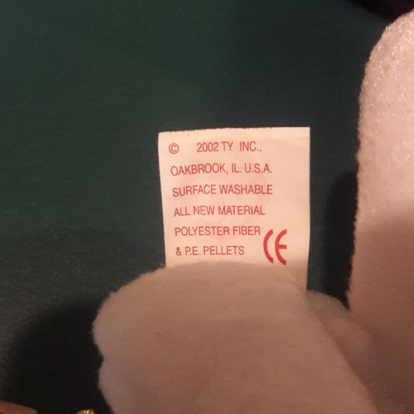 ❤TY Halo II Jingle Beanies Pink and Gold - Picture 5 of 5